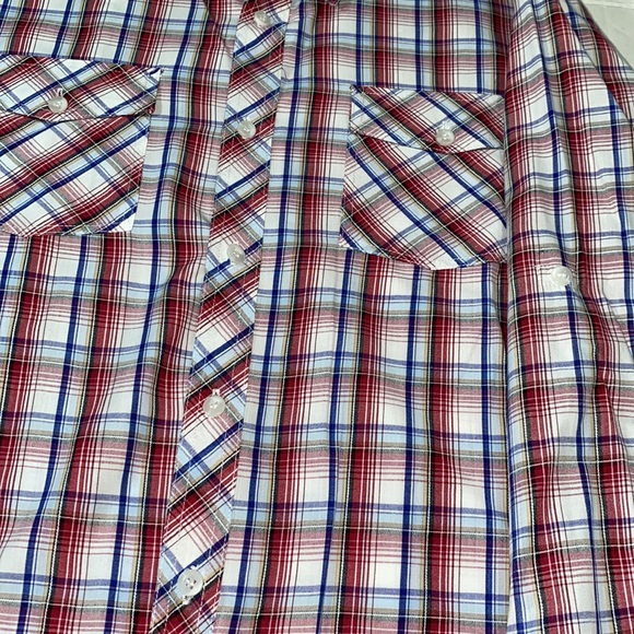 Elliott Long Sleeve Button Dress Shirt. Button pockets and adjustable cuffs. - Picture 3 of 8